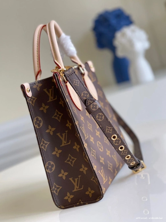 Official oldcobbler PLAT VUITTON SAC LOUIS PETIT 0811